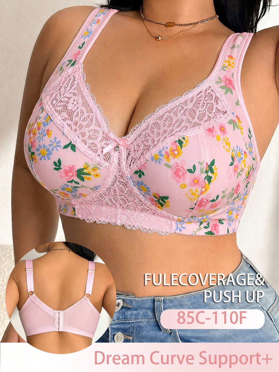 Sutien SHEIN, mix culori