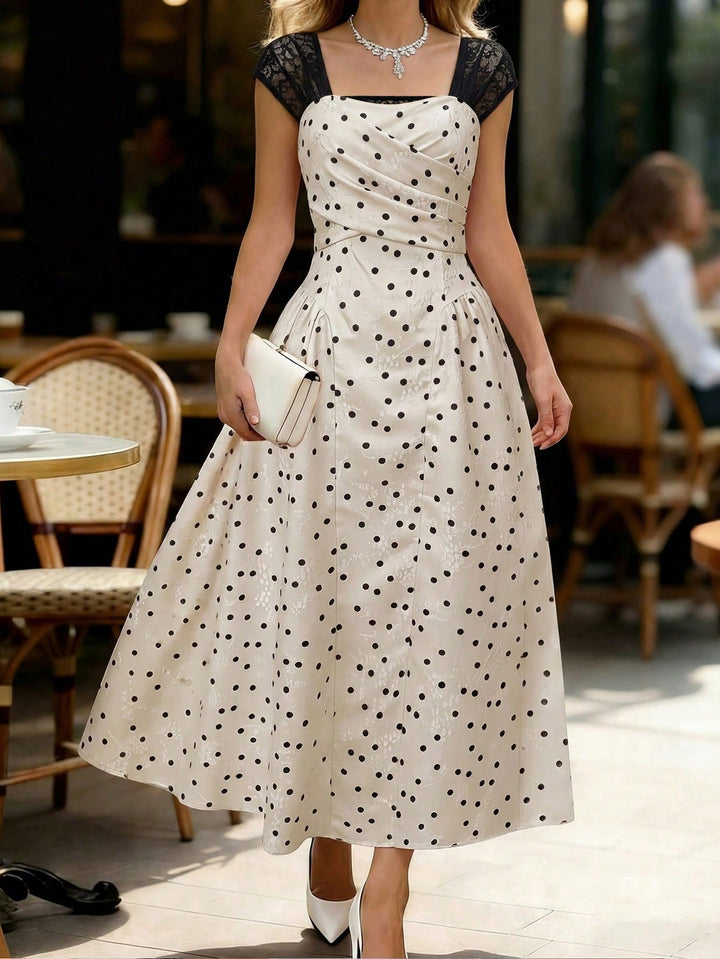 Rochie maxi SHEIN, bej