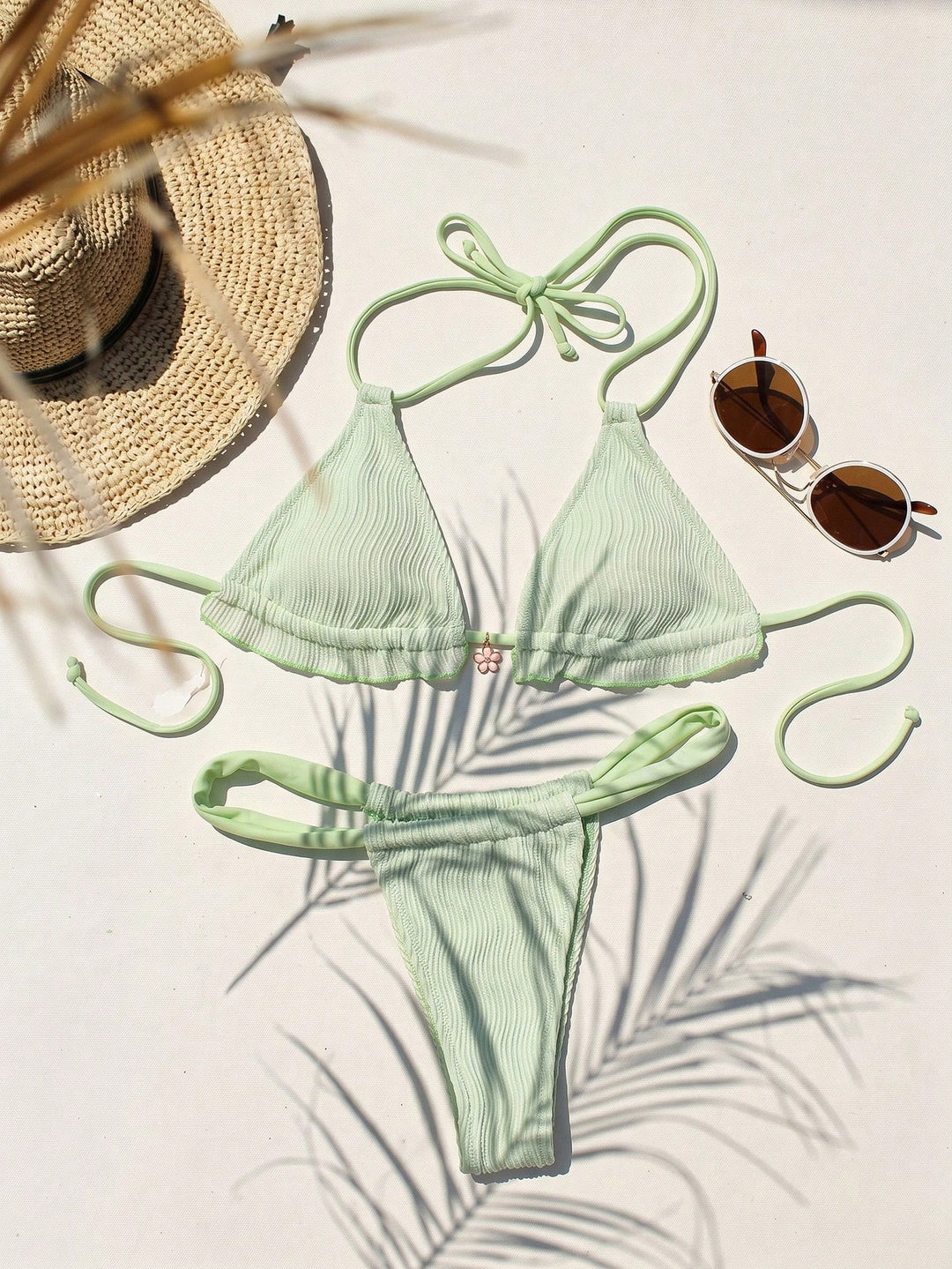Set bikini SHEIN, verde