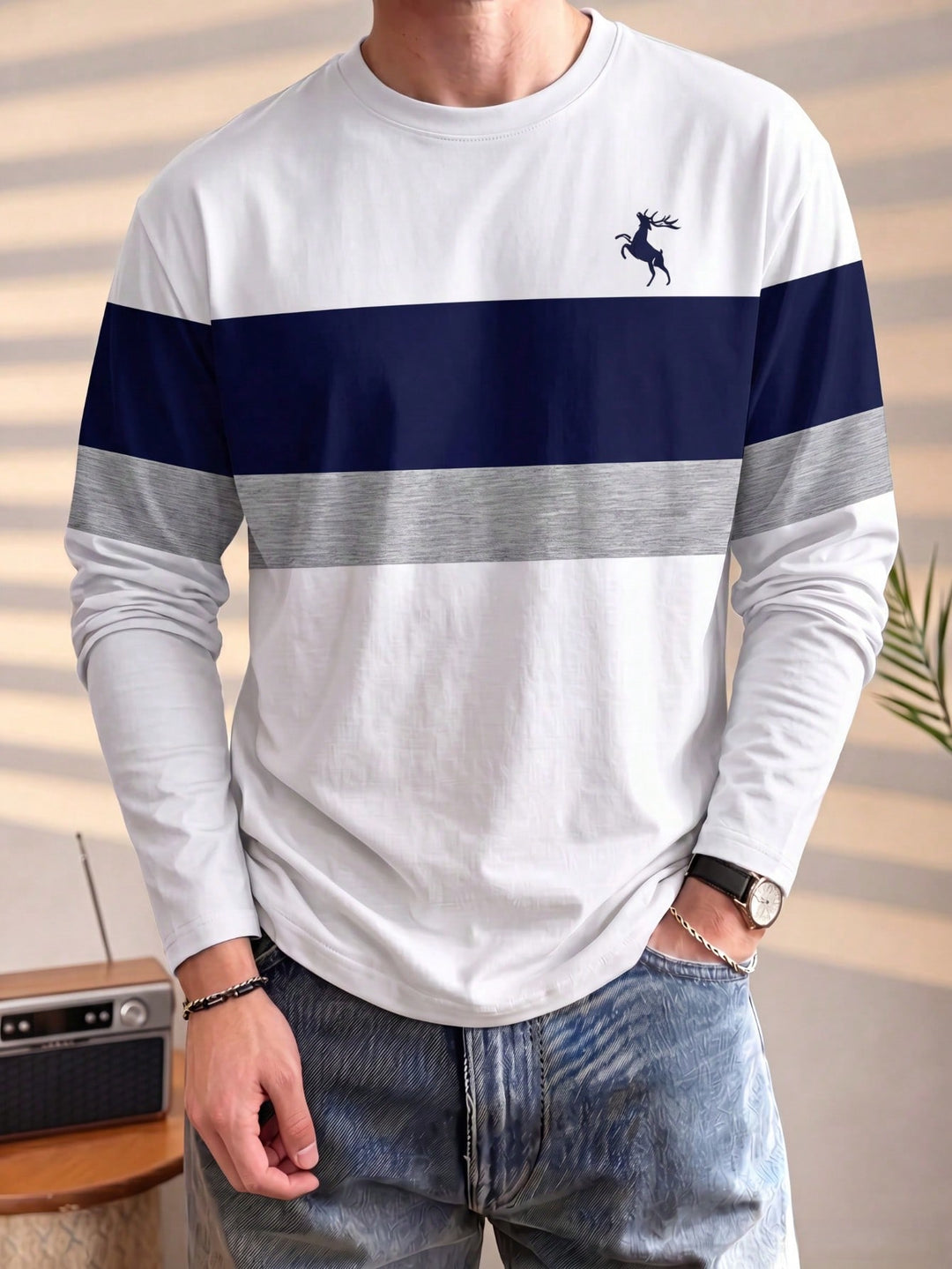 Tricou SHEIN, albastru