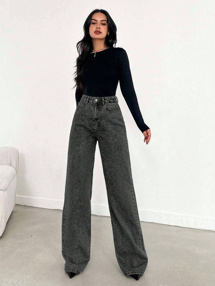 Jeans SHEIN, negru
