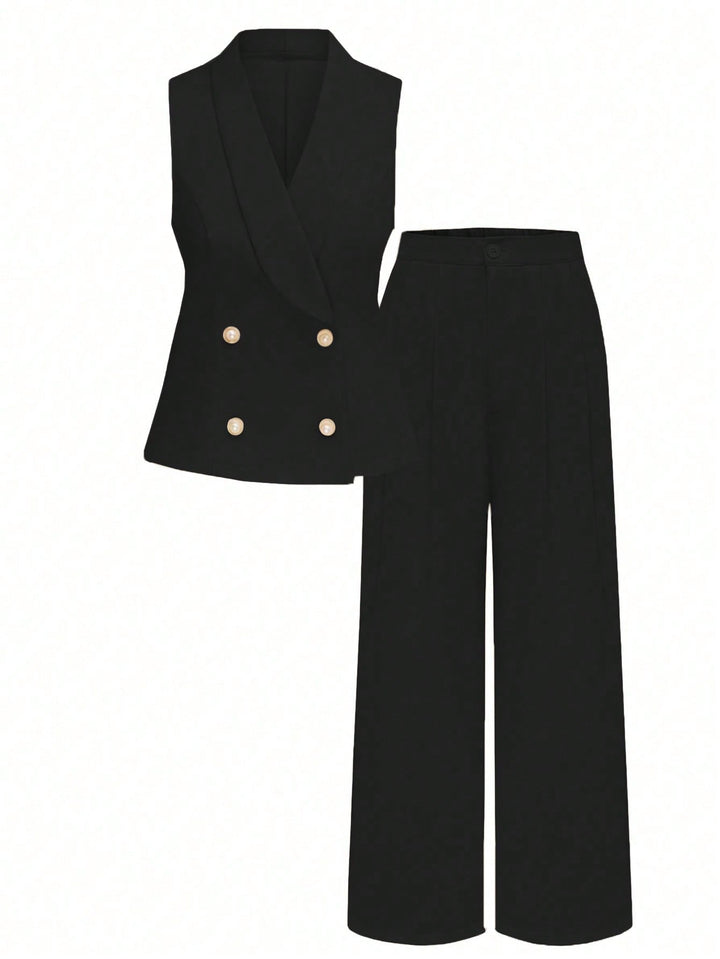 Costum SHEIN, negru