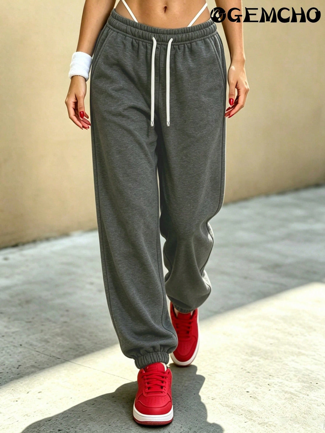 Pantaloni SHEIN, gri