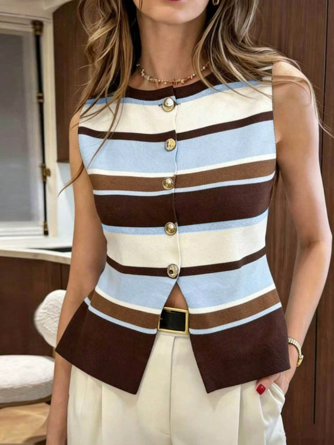 Top tricotat SHEIN, mix culori