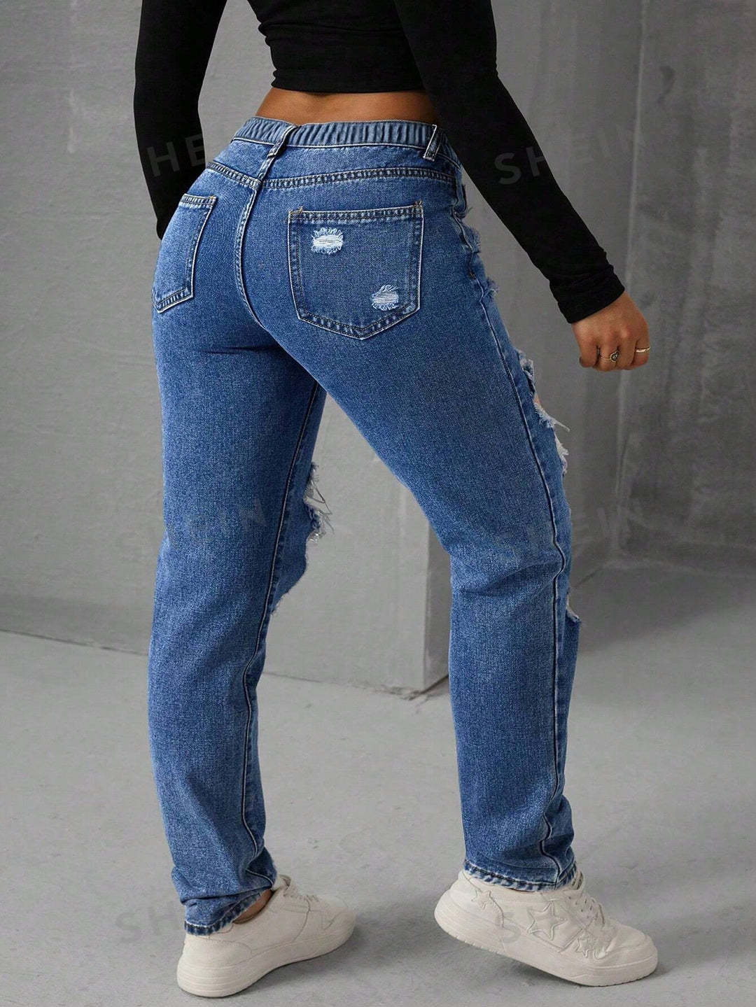 Jeans SHEIN, albastru