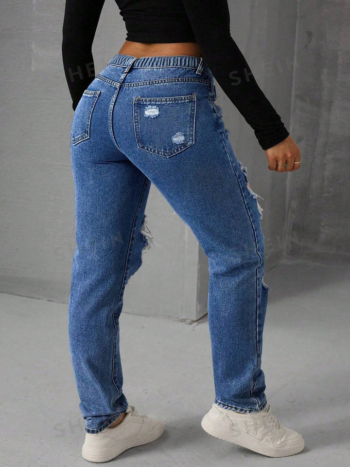 Jeans SHEIN, albastru