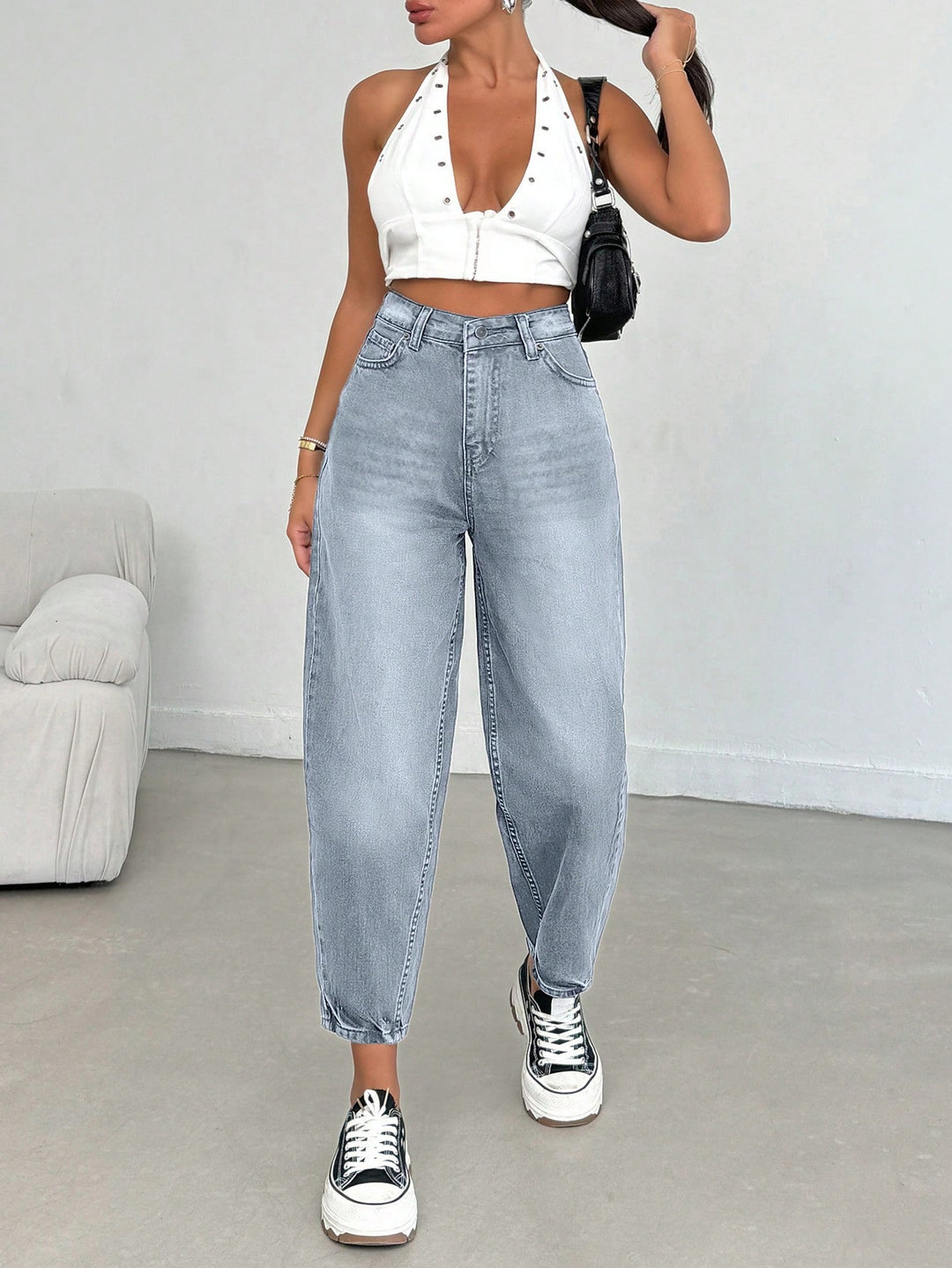 Jeans SHEIN, albastru