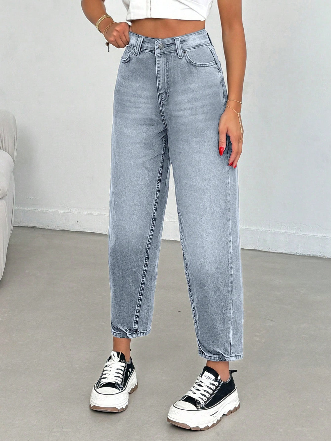 Jeans SHEIN, albastru