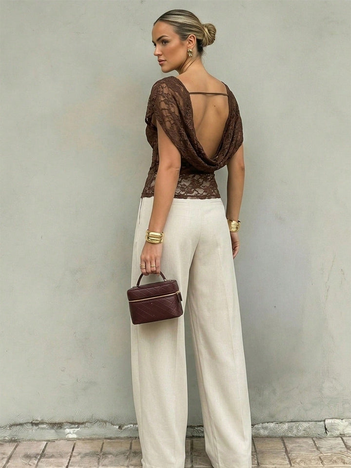 Pantalon SHEIN, bej