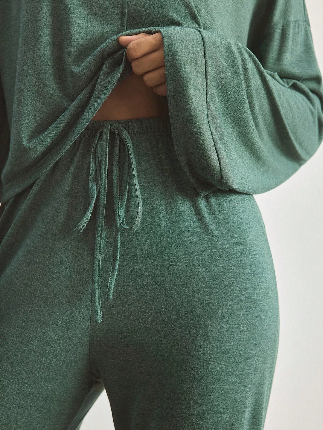 Set pijamale SHEIN, verde