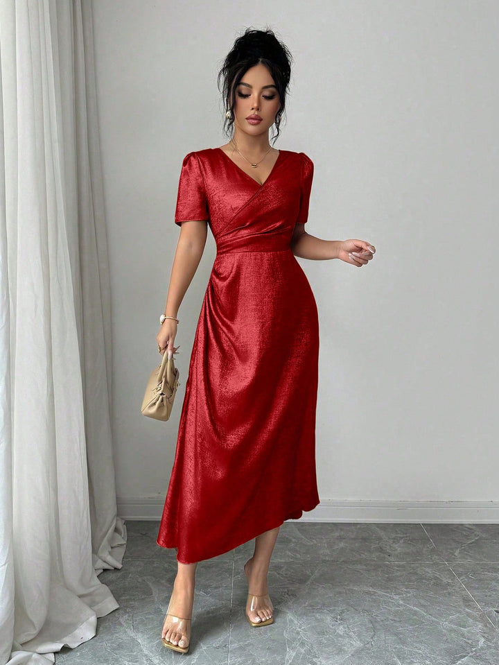 Rochie maxi SHEIN, roșu