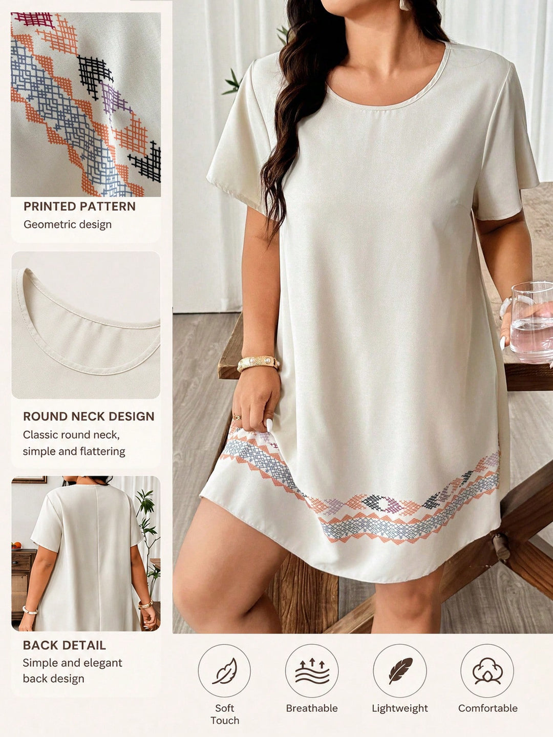 Rochie SHEIN, bej