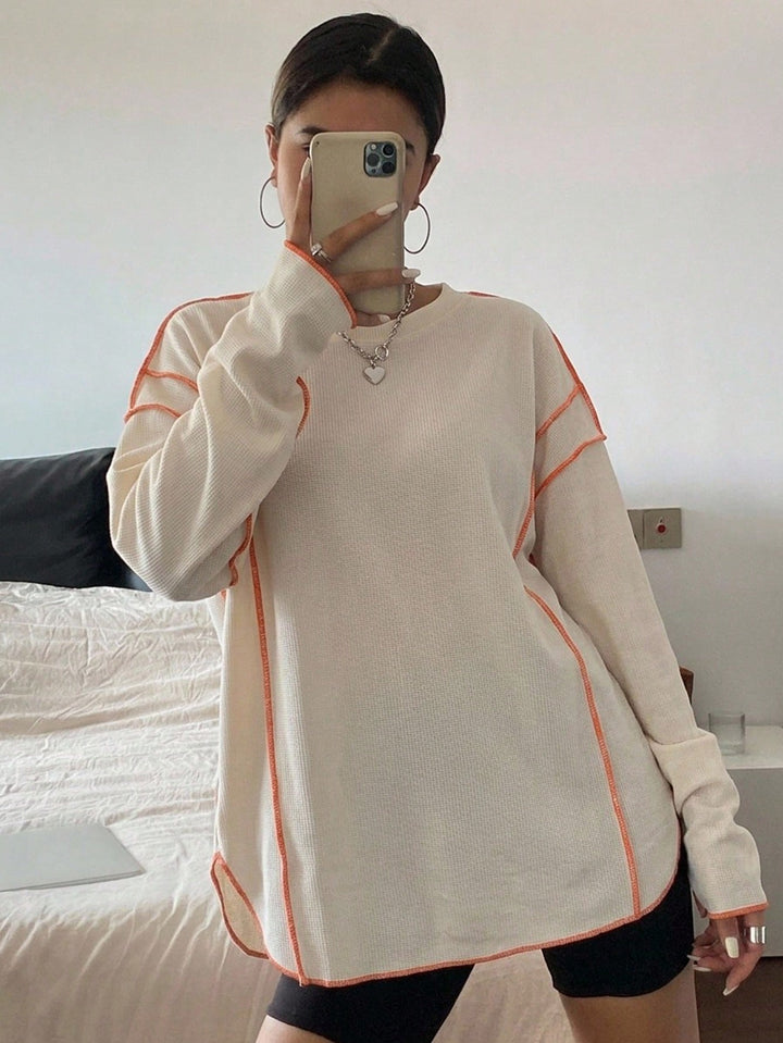 Tricou SHEIN, portocaliu