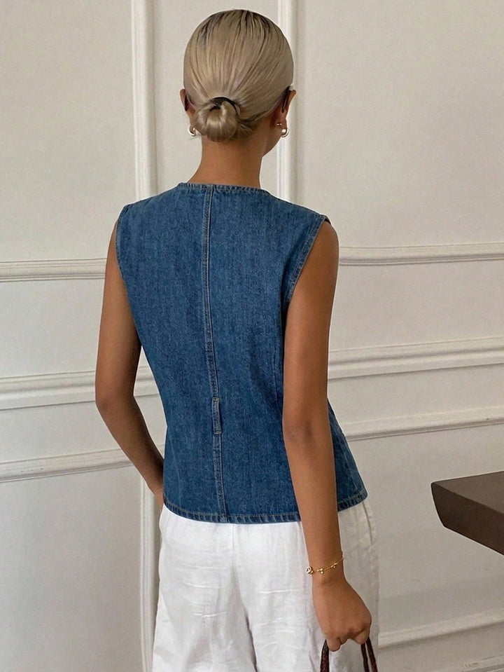Top SHEIN, albastru