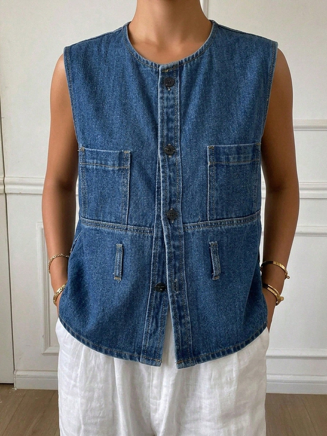 Top SHEIN, albastru