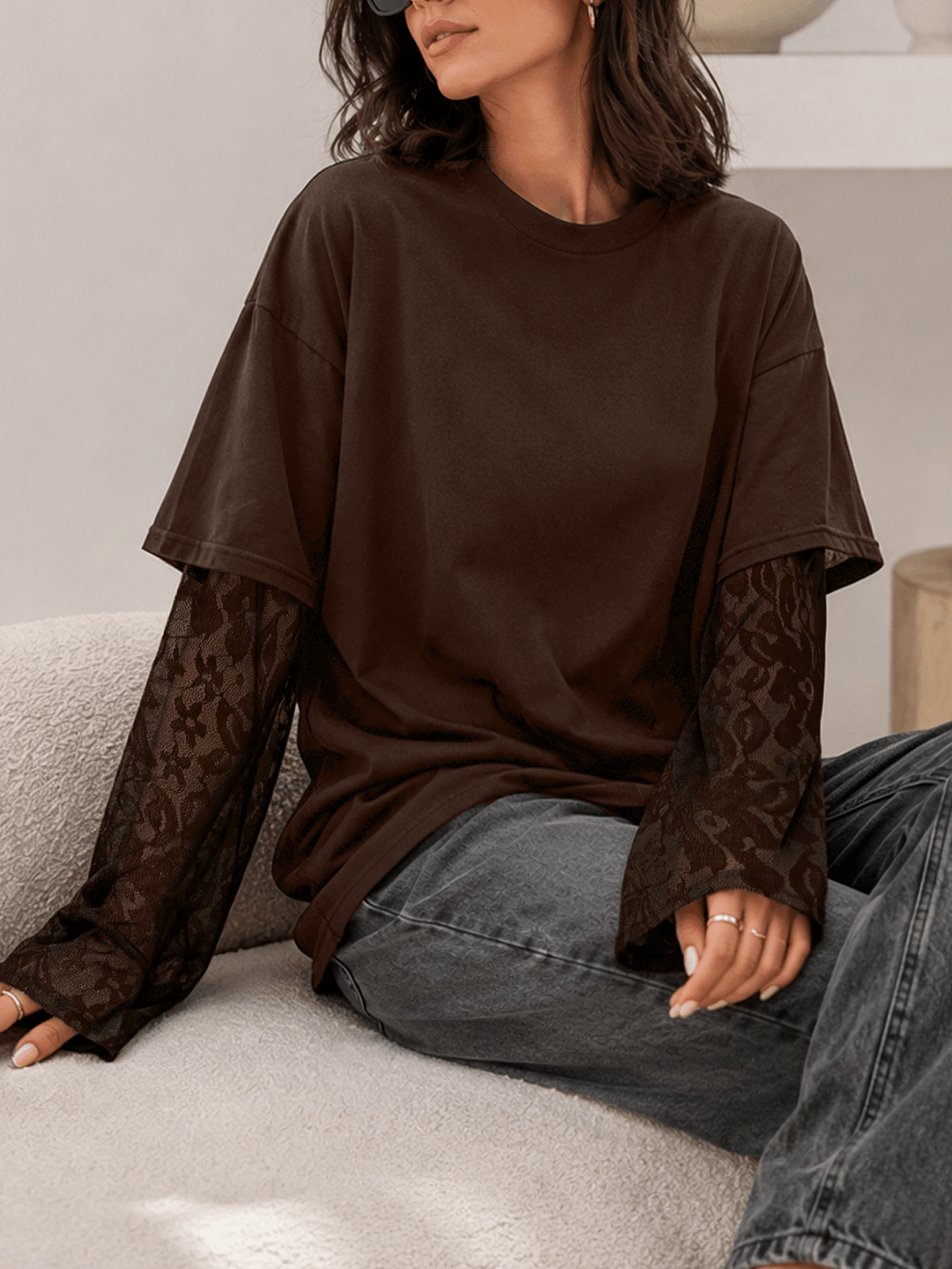 Tricou SHEIN, maro