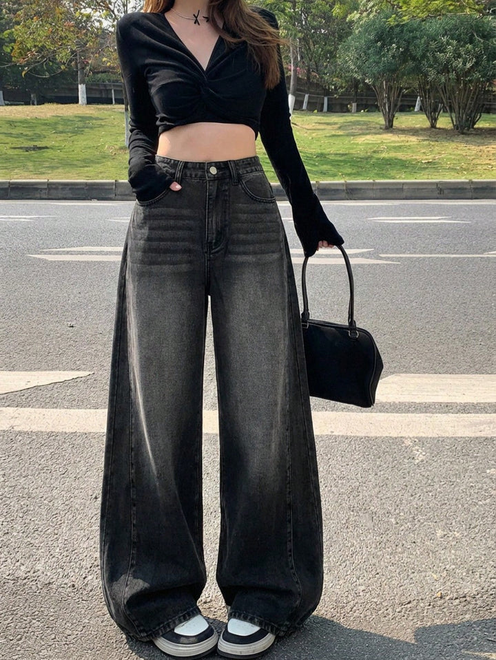 Jeans SHEIN, negru