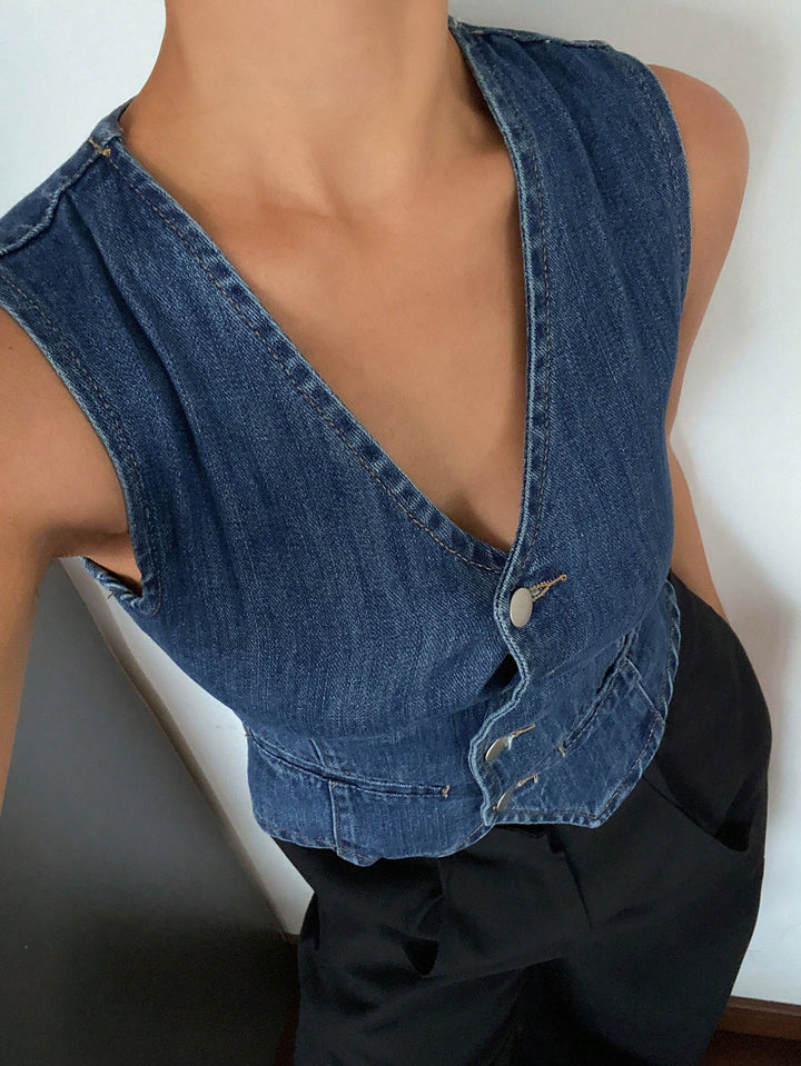 Top SHEIN, albastru