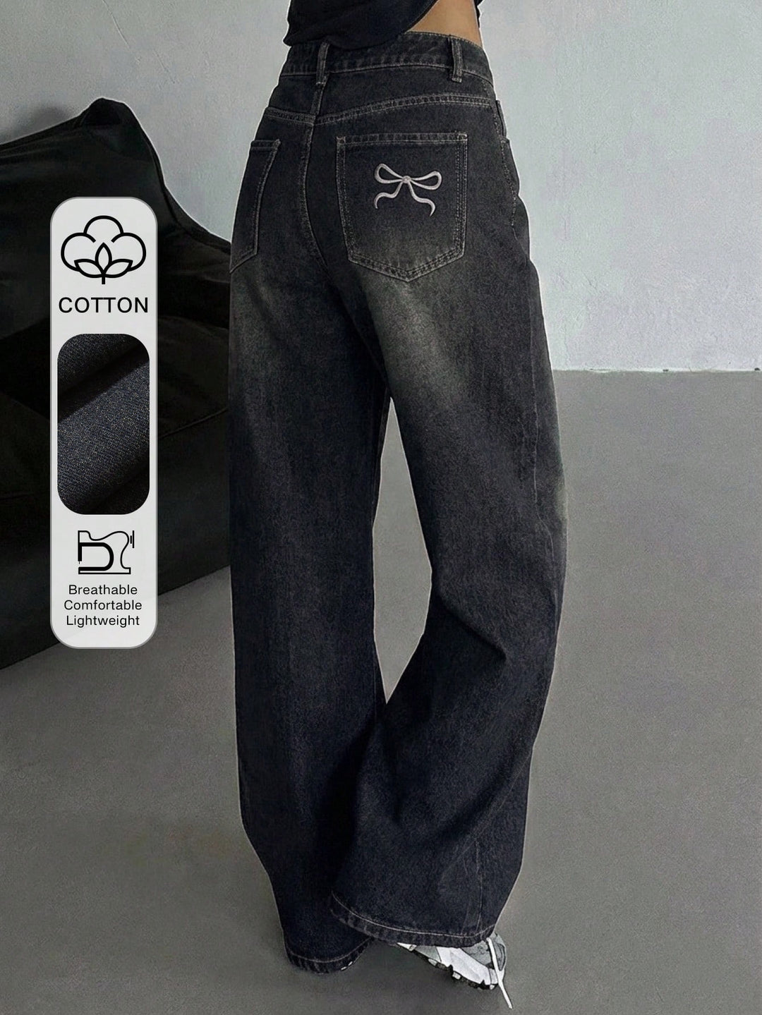 Jeans SHEIN, albastru