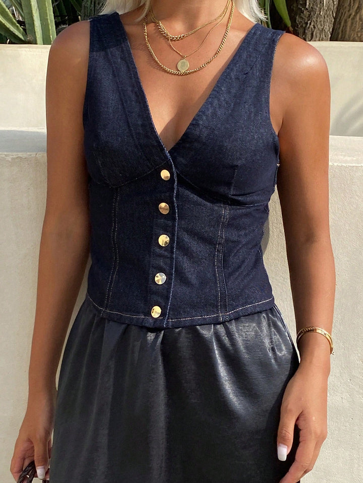 Top SHEIN, albastru