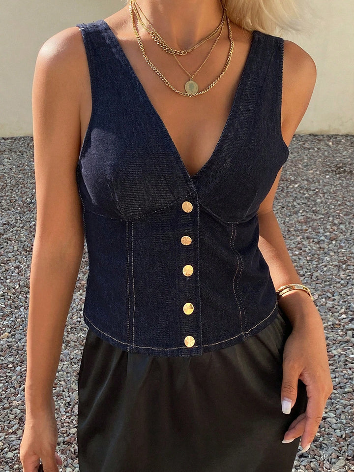 Top SHEIN, albastru