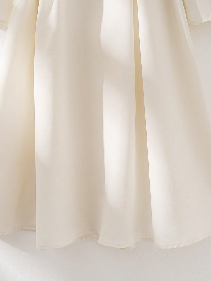 Rochie midi SHEIN, bej