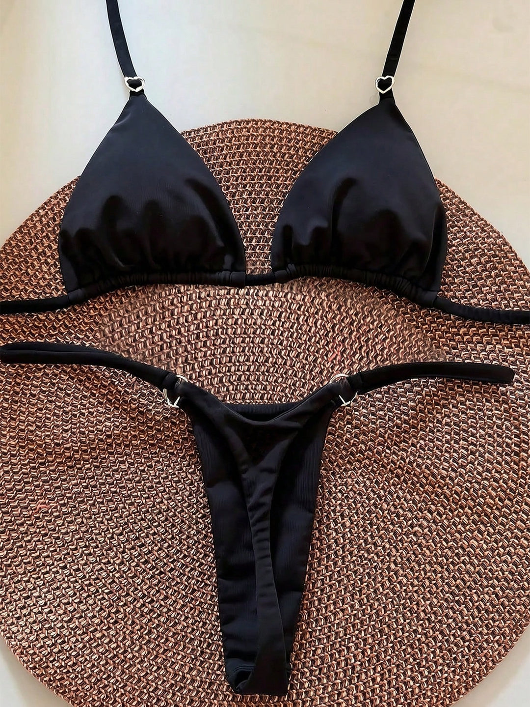 Set bikini SHEIN, negru