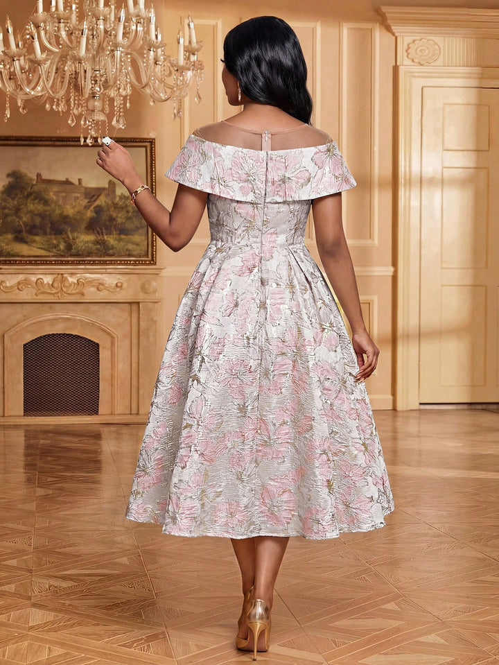 Rochie midi SHEIN, mix culori