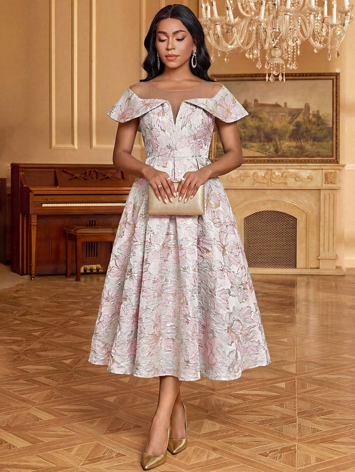 Rochie maxi SHEIN, roz