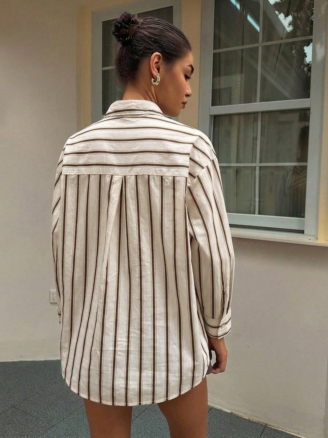 Cămașă casual SHEIN, galben