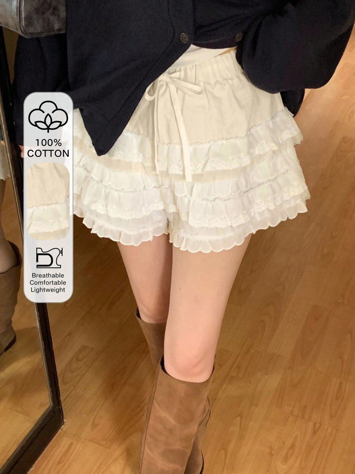 Pantaloni scurți SHEIN, bej