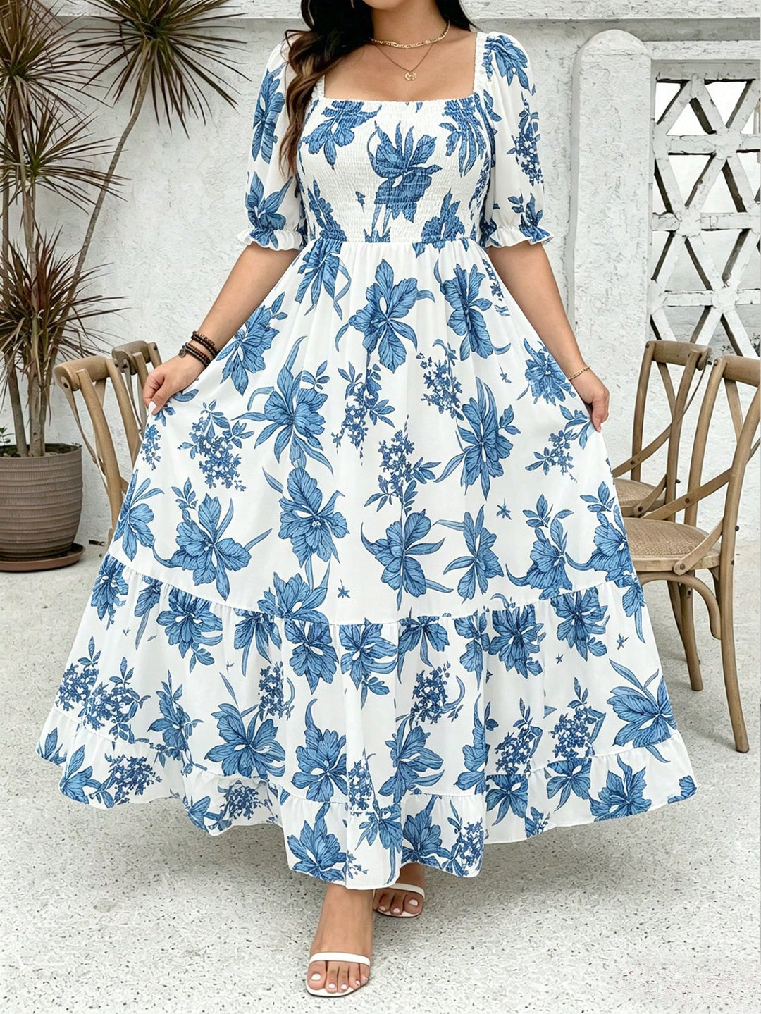 Rochie SHEIN, albastru