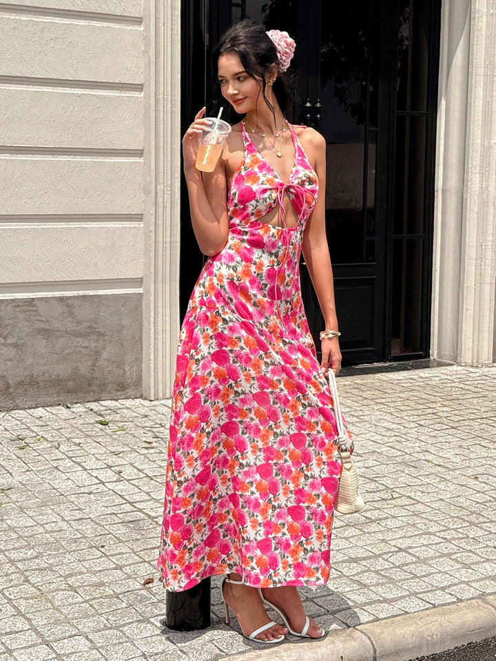 Rochie maxi SHEIN, mix culori