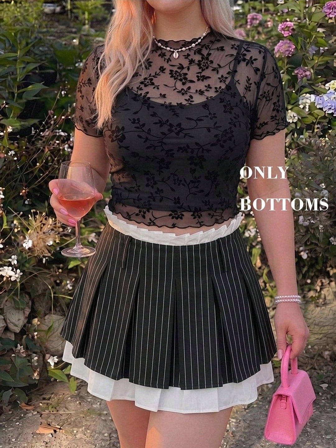 Fustă maxi SHEIN, negru