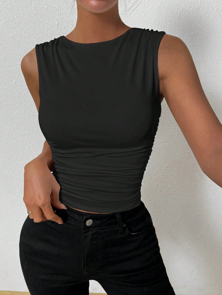 Top SHEIN, negru