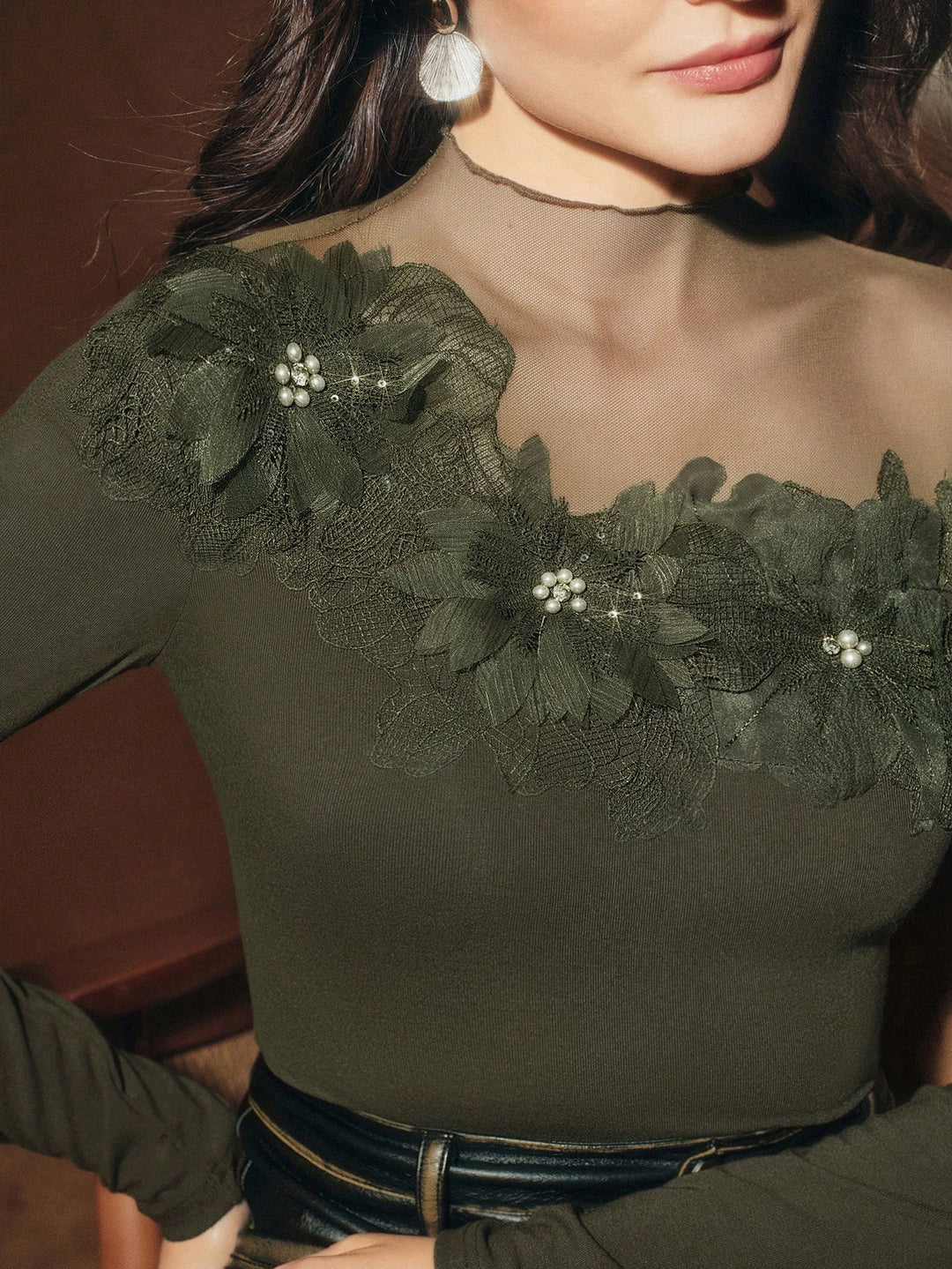 Tricou SHEIN, verde