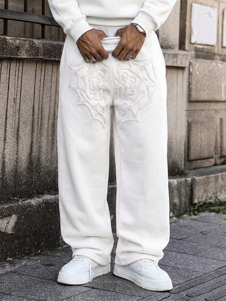 Pantaloni SHEIN, alb