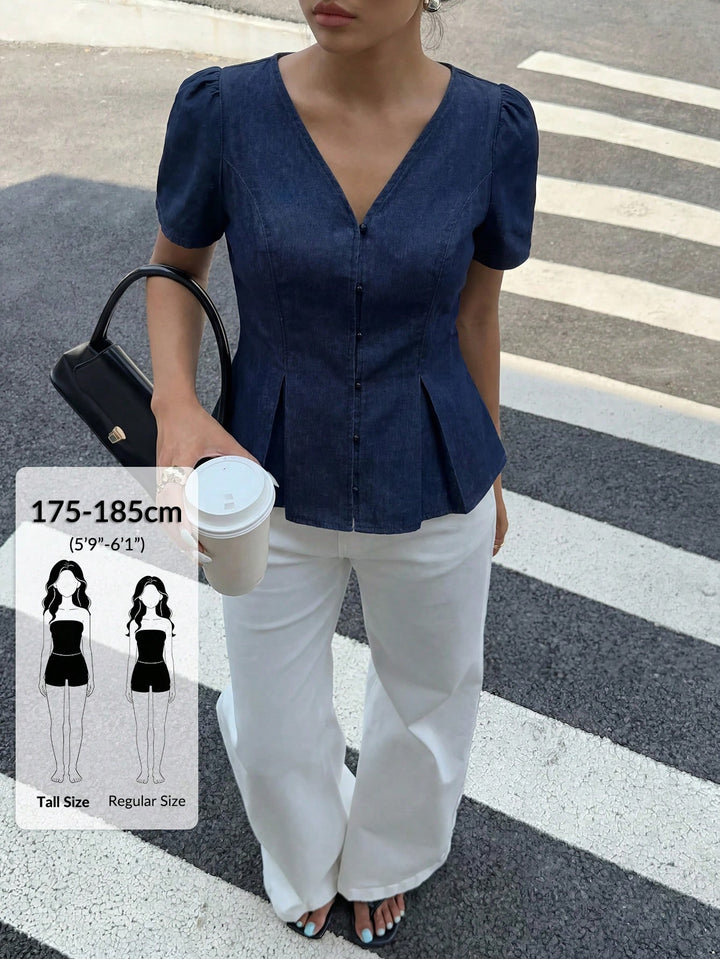 Top SHEIN, albastru