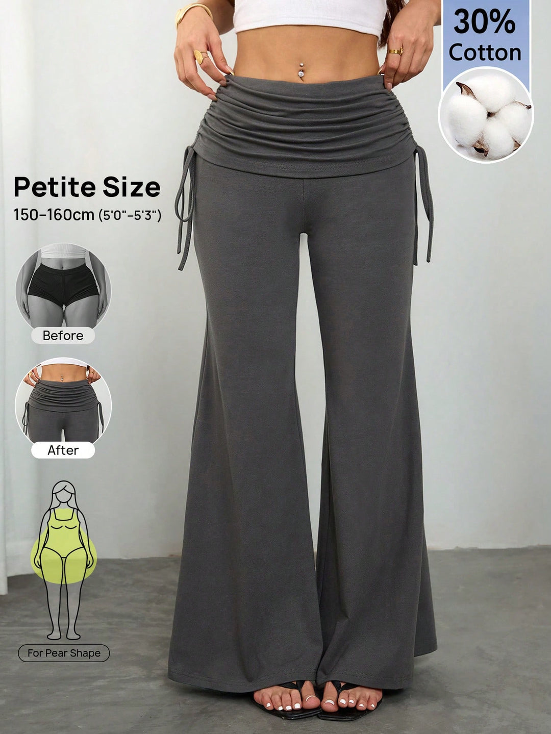 Pantaloni SHEIN, gri