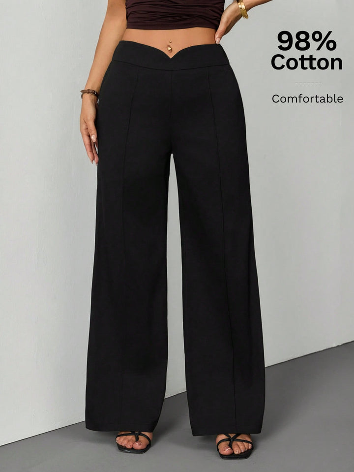Pantaloni SHEIN, negru