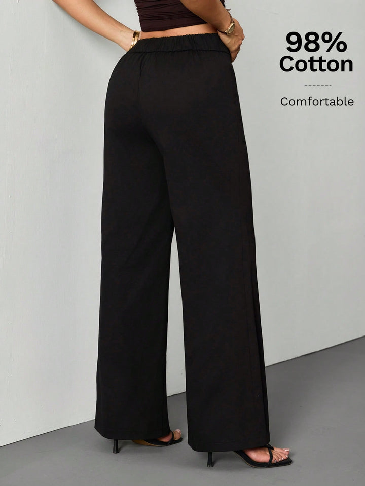 Pantaloni SHEIN, negru
