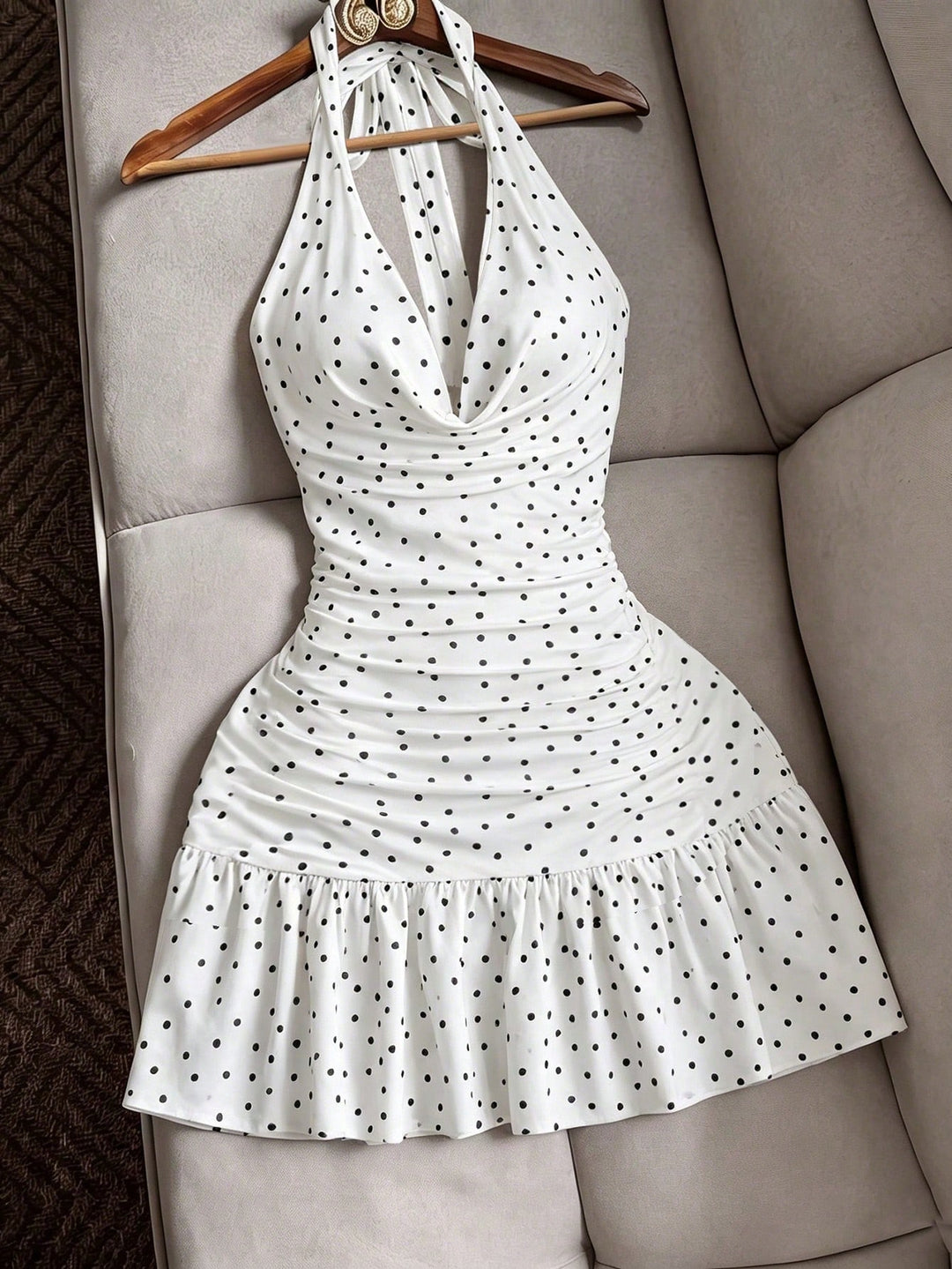 Rochie scurtă SHEIN, alb