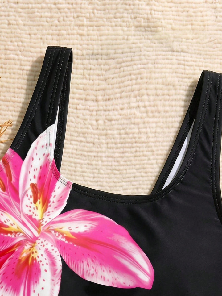 Set bikini SHEIN, negru