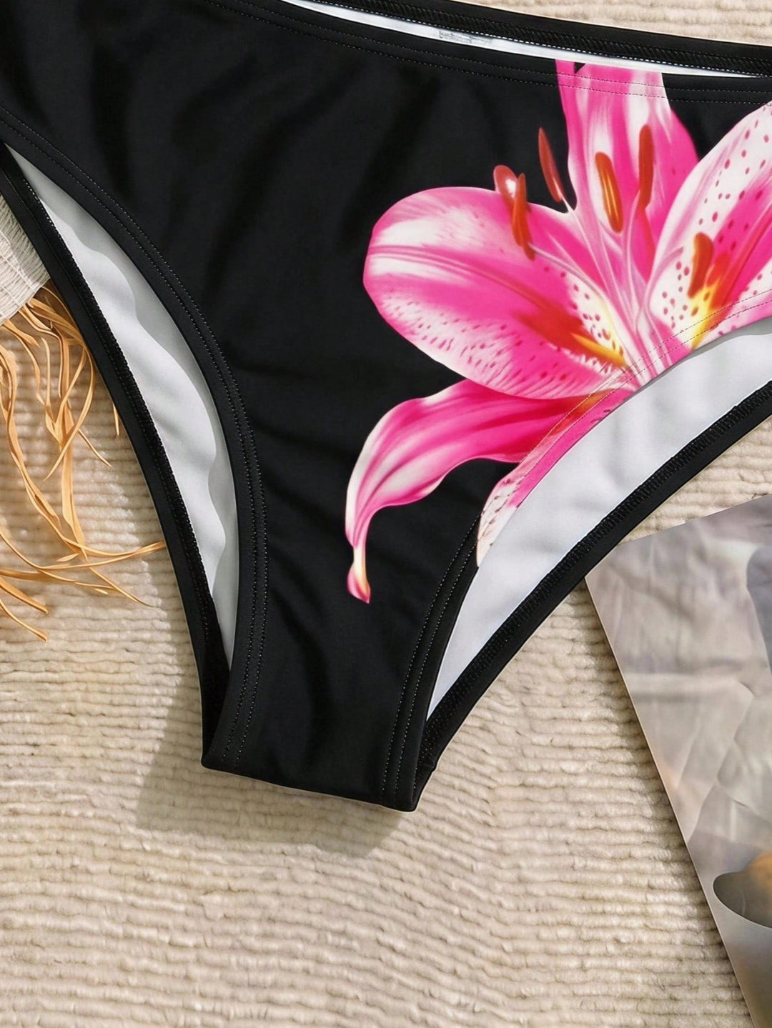 Set bikini SHEIN, negru