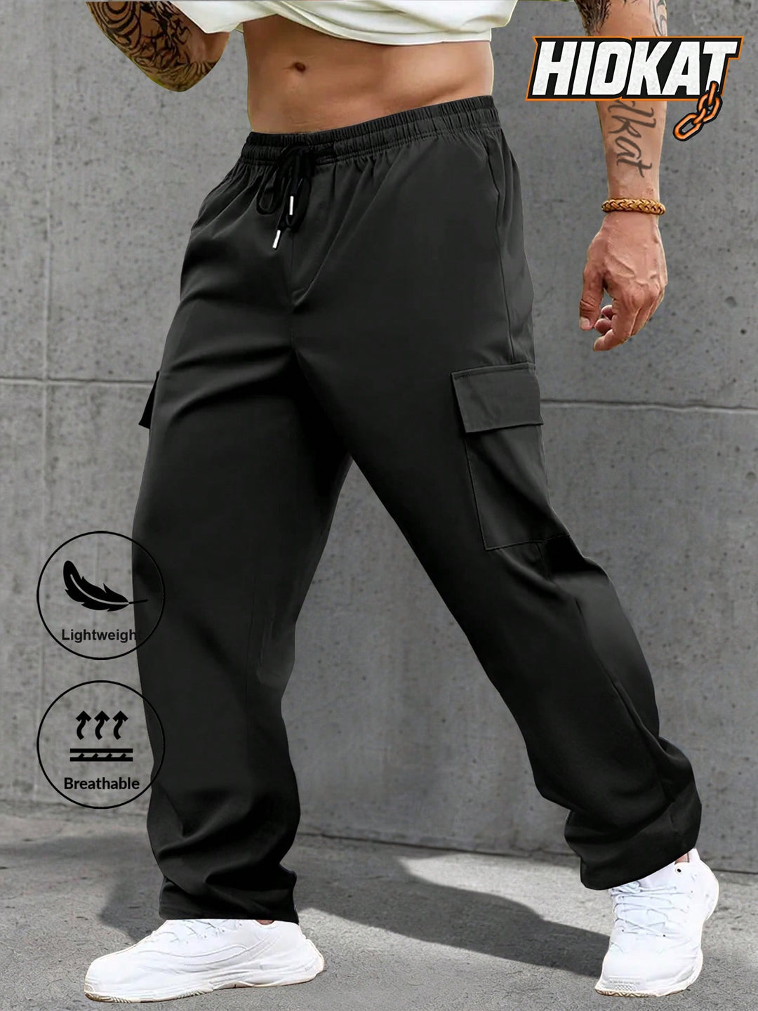 Pantaloni SHEIN, negru