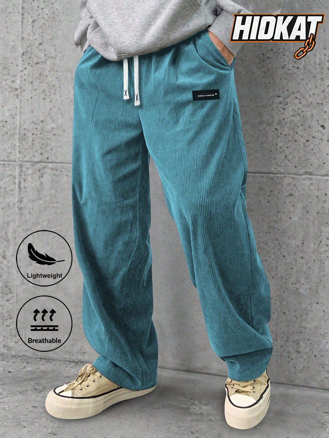 Pantaloni SHEIN, albastru
