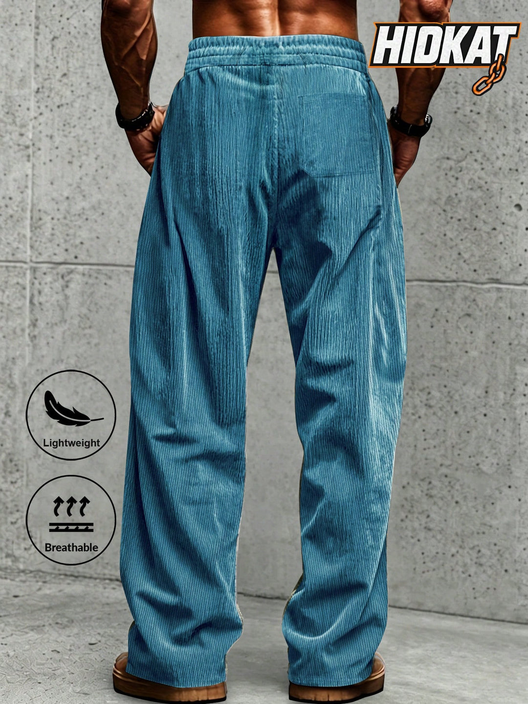 Pantaloni SHEIN, albastru