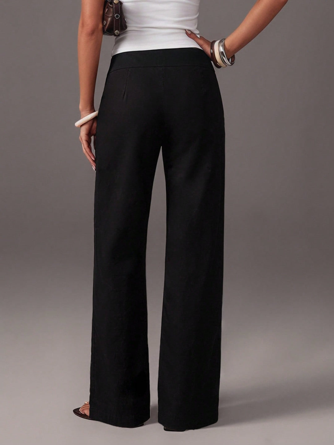 Pantaloni SHEIN, negru