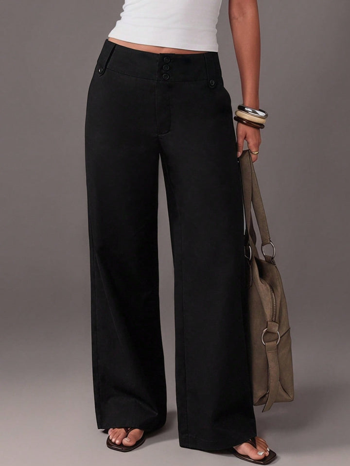 Pantaloni SHEIN, negru