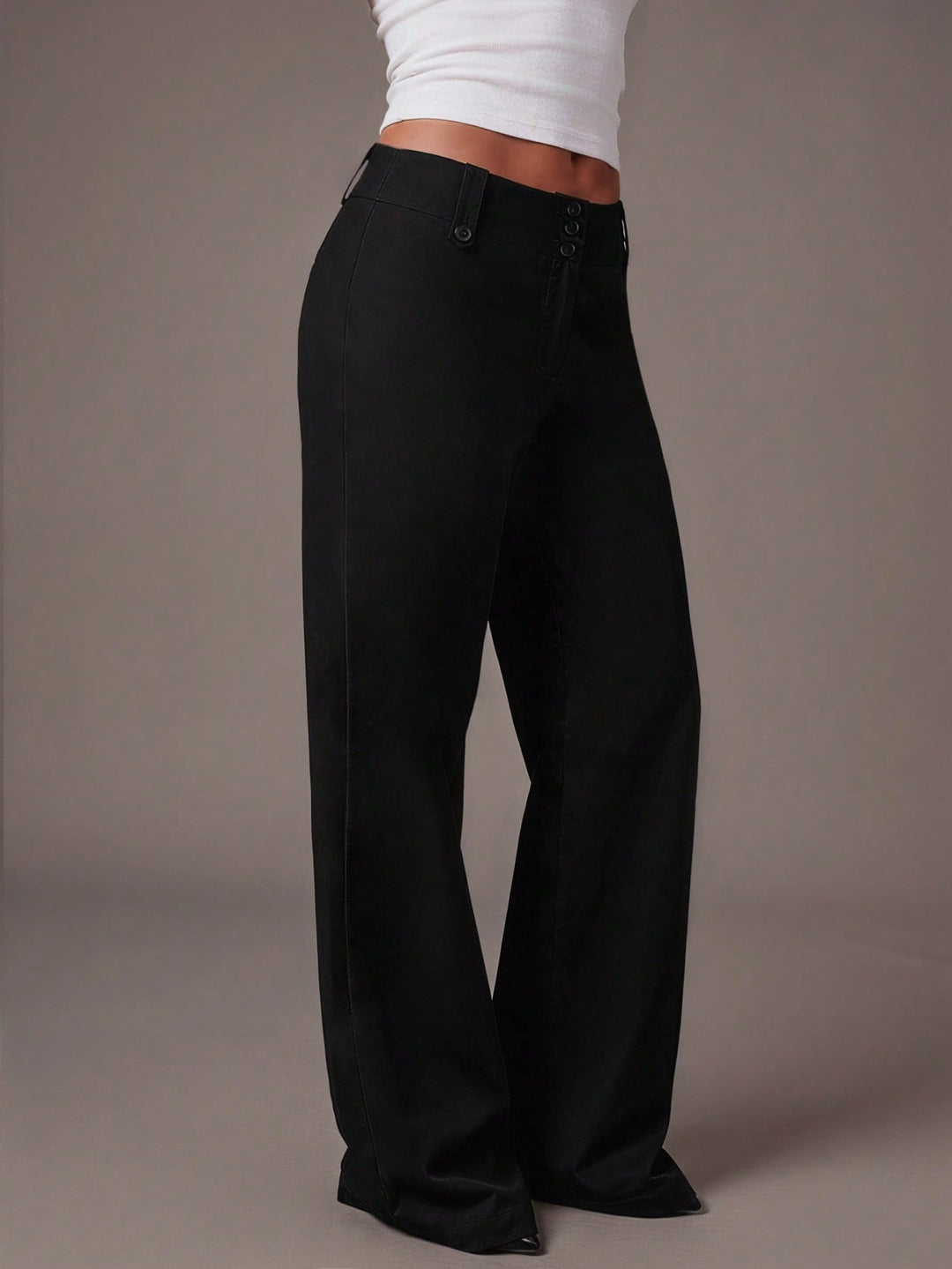 Pantaloni SHEIN, negru
